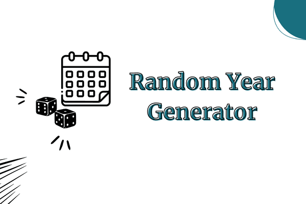 Random Year Generator thumbnail with calendar and dice icons