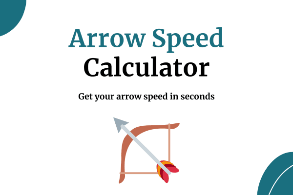 arrow speed calculator thumbnail with a bow and arrow icon