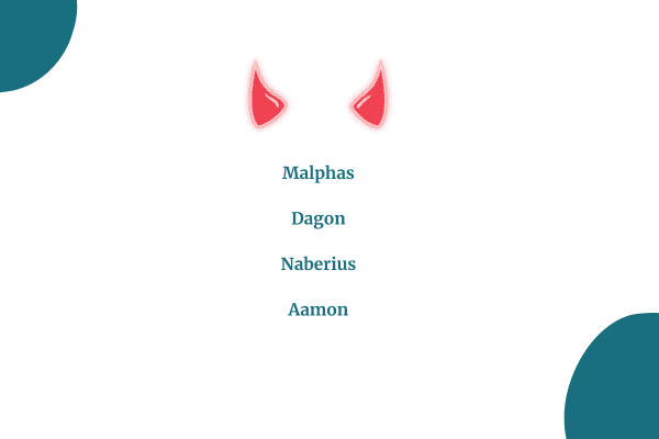 demon names infographic with demon names from the name generator