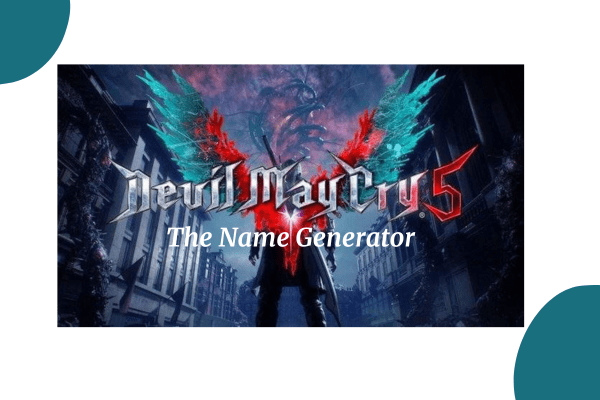 devil may cry 5 name generator thumbnail with the video game graphics