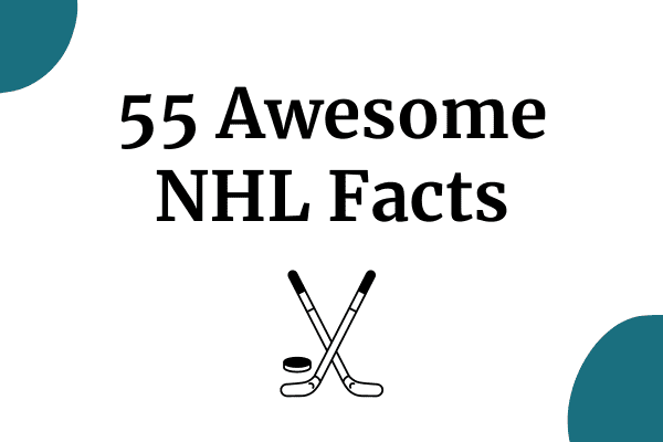 55 awesome nhl facts thumbnail with hockey sticks