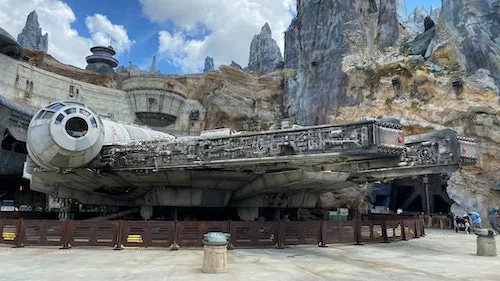 star wars base with a mountain behind it