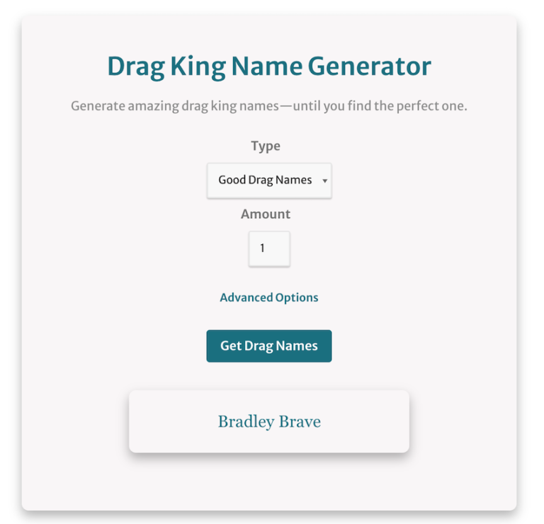 official-drag-king-names-generator-get-an-awesome-name-now